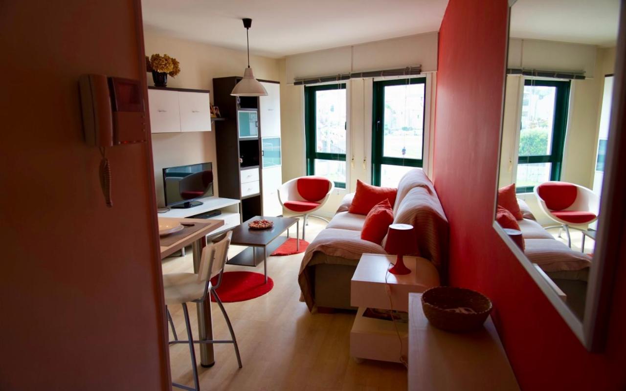 Apartamento Acogedor Piso En Baiona Con Garaje Exterior foto